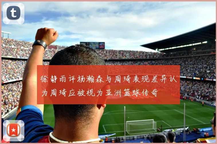 徐静雨评杨瀚森与周琦表现差异认为周琦应被视为亚洲篮球传奇